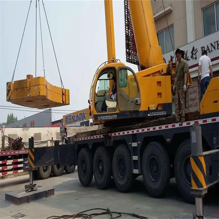 贵定当地吊车出租|机器吊装|75吨|工厂搬迁服务